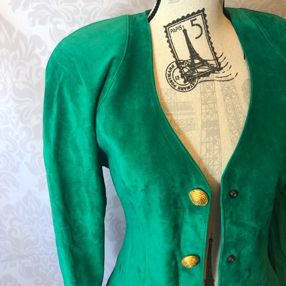 Vintage 80s Danier suede jacket - Picture 12 of 16